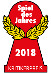 Spiel des Jahres · Winner · 2018 official award mark