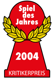 Spiel des Jahres · Winner · 2004 official award mark