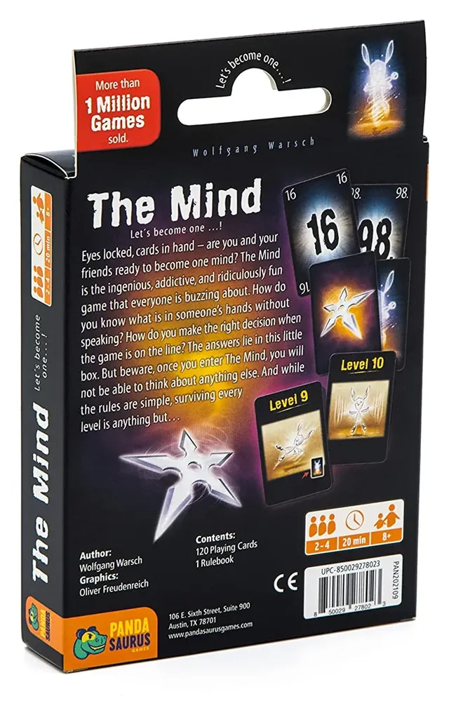 The back of The Mind box